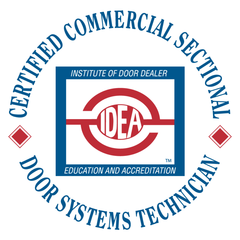 Certified Commercial Sectional Door Systems Technician