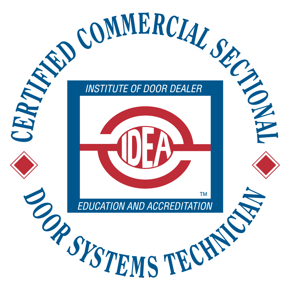 Certified Commercial Sectional Door Systems Technician