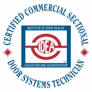 Certified Commercial Sectional Door Systems Technician